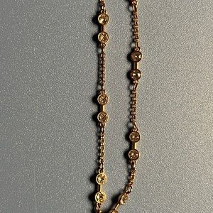 COPY - Swarovski Rose Crystal charm bracelet with letter D